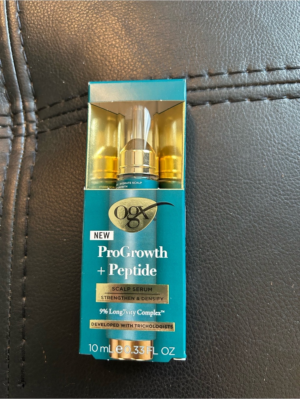 OGX ProGrowth + Peptide Scalp Serum — Teal